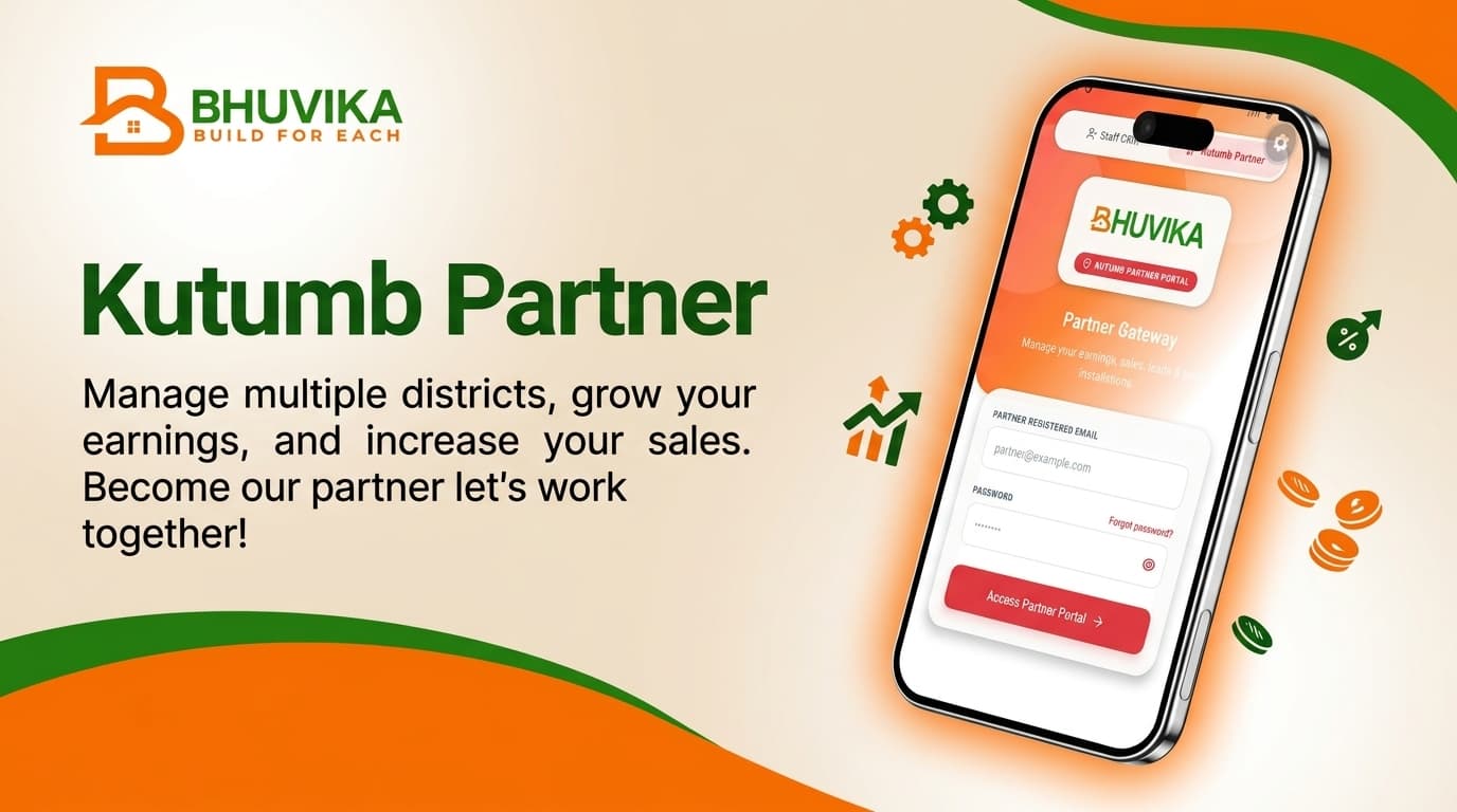 BHUVIKA Kutumb Partner Network 16:9 Landscape Promotional Banner